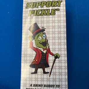 Talking Support Pickle - 100+ Positive Inspirational Phrases - Press Button